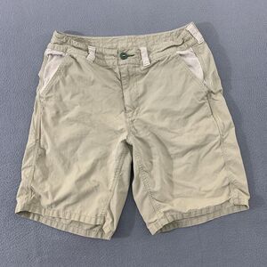 Howler Bros Shorts Mens 32 Khaki Beige Chino Casual Outdoor Corduroy Trim Summer